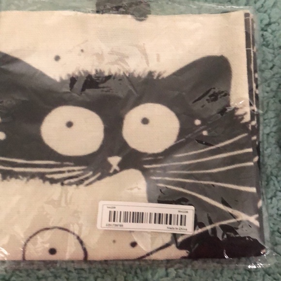 Fabric Cat Tote Bag - Picture 4 of 5